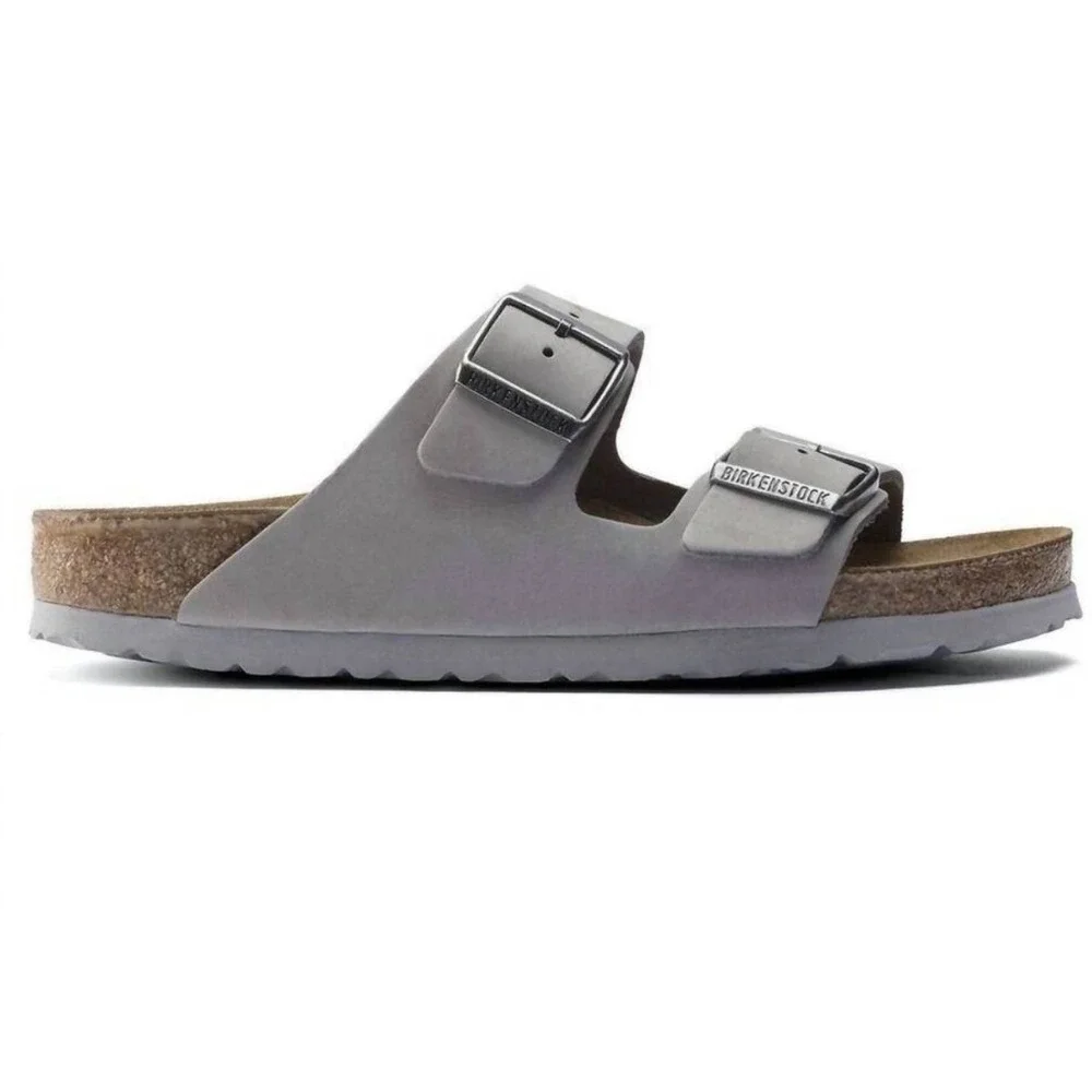 Birkenstock Arizona Sandals Mens 43 10 Tobacco Brown Oiled Leather Slide